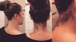 Lästige Nackenhaare entfernen bei Frauen I How to Remove Neck Hairs by  Women |Marina Si - YouTube