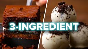 Dessert Recipes Easy At Home Dessert Ingredients 3 Ingredient Desserts Easy Desserts
