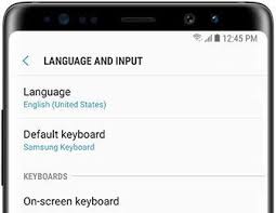 You can also use the settings app to open your language settings. How To Change The Keyboard Language On Galaxy Note 8 Bestusefultips