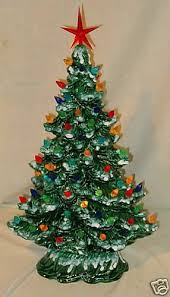 I painted my own beautiful ceramic christmas tree with light kit that i absolutely love! Window Sill Christmas Tree 16 18 Light Kit Base Ceramic New Made To Order Vintage Ceramic Christmas Tree Vintage Christmas Tree Ceramic Christmas Tree Lights