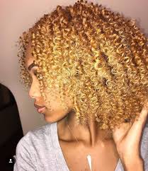 Natural Honey Blonde Dyed Natural Hair Natural Hair Styles Blonde Natural Hair