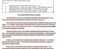 Lalu setiap anak wajib menghargai segala kesusapayahan ibu bapa dengan cuba sedaya upaya membalas jasa mereka. Cara Cara Menghormati Ibu Bapa