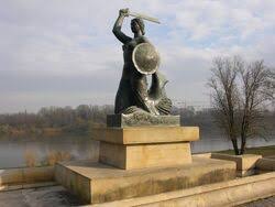 The monument is located on a special square next to the quayside, right next to the entrance to the subway. Pomnik Syrenki Na Powislu Warszawikia Fandom