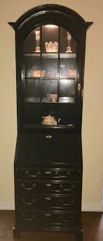 Vintage/antique mahogany secretary desk/hutch refinished. Vintage Secretary Desk With Hutch For Sale In Lincolnwood Il Offerup