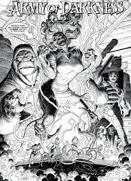 Understanding shadow colors (ambient light part 2). Army Of Darkness Comic Books Art Art Comic Art
