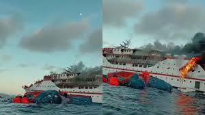 Saat ini petugas telah melakukan pertolongan. Se 85olmgad9bm