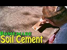 The relevance of laying a solid concrete footing during a building project cannot be undermined. Soil Cement Simple Cheap Home Application Homemade Youtube