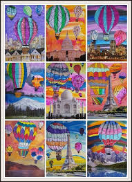 Surreal Hot Air Balloon Collages Ii Marymaking Arteducation Air Balloon Collages Hot Marymak In 2020 Kunst Grundschule Kunst Unterrichten Kunst Klassenzimmer