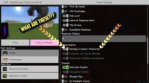 Let your imagination run wild in creative mode, or fend off dangerous mods in survival mode! How To Use Holiday Creator Features In Minecraft Youtube