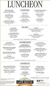 Few dining locations are more picturesque than grand hotel's main dining room. The Gate House Menu In Mackinac Island Michigan Usa