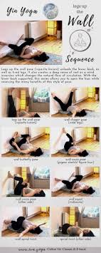 Leg Stretch Lower Back Relief Easy Yoga Workouts Yin Yoga Wall Yoga