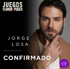 Jorge Losa formara parte del elenco de la telenovela "Juegos de Amor y  Poder la cual se estrenara el próximo año en horario estelar. Que te parece