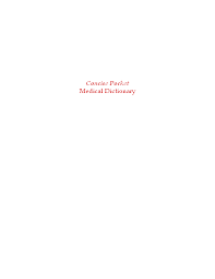 Pdf Concise Pocket Medical Dictionary Adolf Zambranae Academia Edu