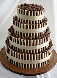 Four Tier Chocolate Wedding Cake Chocolate Wedding Cake Cake Chocolate Cake Decoration
