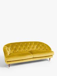 John Lewis Partners Swoon Radley Large 3 Seater Sofa Caspian Blue Velvet At John Lewis Partners In 2020 Seater Sofa 3 Seater Sofa Exclusive Furniture