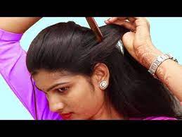 Easy Quick Hairstyles For Party Function Easy Self Hairstyle Ideas Hairstyles 2018 Youtube Easy Hairstyles Quick Quick Hairstyles Easy Hairstyles