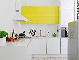 Items are covered and out of the way, but easily accessible from both sides of the cabinet. 27 Yellow Kitchen Decor Ideas To Raise Your Mood Digsdigs
