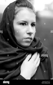 Women church praying Black and White Stock Photos & Images