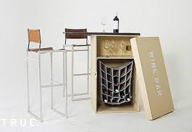 True Emporium S Low Impact Furniture In A Box Line Can Furnish Any Room In A Snap Furniture Wine Storage Storage