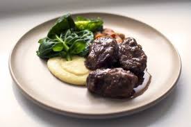 Madeira Braised Pig Cheeks Rocket Squash Pork Cheeks Braised Beef Cheeks