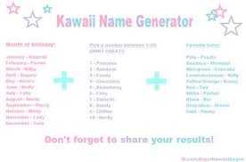 Choosing a cosplay name can seem a bit daunting, but can actually be fun. Kawaii
