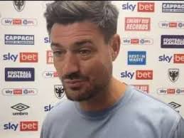 AFC Wimbledon manager sends positive message to his players after Stockport  County setback