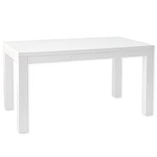 Tisch Abalon Weiss Hochglanz Mit Schublade Schubladen Tisch Hochglanz