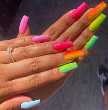 4.4 out of 5 stars 190 ratings | 8 answered questions Pink Blue Green Nails Novocom Top