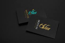 Free download business card mockup. Thick Black Paper Business Card Mockup Mockup World