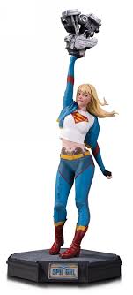 Gotham City Garage Supergirl Statue By Dc Collectibles Supergirl Superhero Dolls Dc Figures