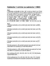 Pentru dezvoltarea dumneavoastră generală, puteți analiza diferențele de formare a substantivelor cu gen diferit. Admitere Liceu Matematica Clasa 8