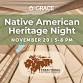 Native American Heritage Night event image