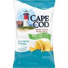 Are cape cod chips made on cape cod? Cape Cod Kettle Cooked Potato Chips Sea Salt And Vinegar 8oz Target