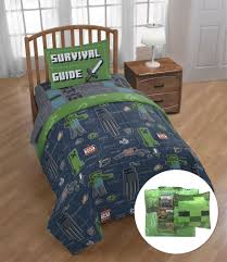 Do you think minecraft comforter set twin seems great? Minecraft Survival Guide 6 Piece Twin Bed Set With Bonus Tote And Decorative Minecraft Playing Ga Twin Bed Sets Minecraft Bedding Minecraft Survival Guide