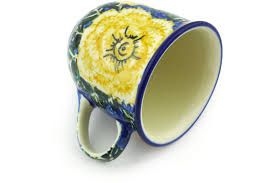 Home recipes meal types desserts made these t. Polish Pottery Cup 6 Oz Butter Blooms Unikat