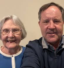 Greg Daniels enjoyed a wonderful visit with Frances Wray, Coker Class of  1957. #cokeralumni #cokeruniversity
