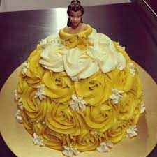 Saved by wilton cake decorating. Princess Belle Doll Cake Maria Disney Disneyprincess Flickr