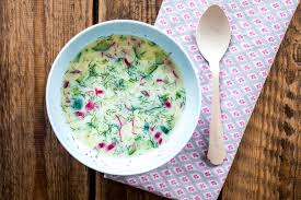 Russische Okroschka Vegetarisch Mein Rezept Fur Die Kalte Suppe An Heissen Tagen Mit Bildern Okroschka Vegetarische Rezepte Okroschka Rezept