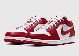 Air Jordan 1 Low White University Red Black Air Jordan 1 Low Red White 553558 611 Sneakernews Com In 2020 Air Jordans Jordan 1 Low Jordans