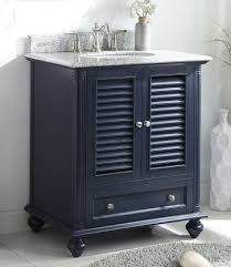 Includes powder blue cabinet with authentic italian carrara marble countertop color: Buy 30 Benton Collection Keysville Navy Blue Slim Bathroom Vanity Gd 1087nb Online In Turkey 392408990805
