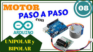 Como hemos explicado antes, los motores bipolares son más complejos de controlar ya que el flujo de corriente tiene que cambiar de dirección a través de las bobinas con una secuencia determinada. Motor Paso A Paso Arduino Curso Y Video Gratis
