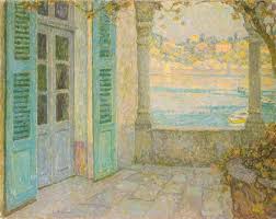 Henri Le Sidaner La Porte De La Terrasse Villefranche Sur Mer 1924 In 2020 Art Art Painting Painting