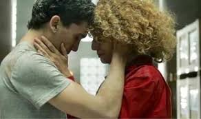 If i saw my kind, intelligent, beautiful wife barefoot on a sofa helping the guy who literally just got away from being tortured, i simply wouldn't immediately assume they were cheating. Money Heist Season 5 Theories Will Stockholm Leave Denver For Rio Romance Tv Radio Showbiz Tv Express Co Uk