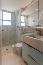 Banho Do Casal Em 2020 Banheiro Pequeno E Luxuoso Decoracao Banheiro Pequeno Banheiros Modernos