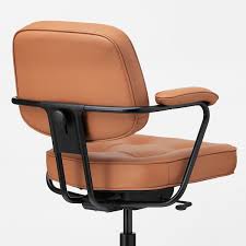 Ikea ekedalen chairs 4 brown new! Alefjall Office Chair Grann Golden Brown Ikea