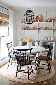 Our Freshly Painted Dining Chairs
