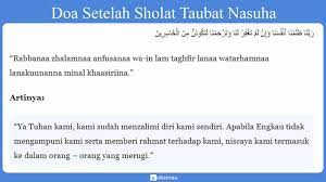 Check spelling or type a new query. Panduan Sholat Taubat Tata Cara Bacaan Doa Lengkap