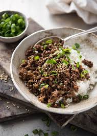 Asian Beef Bowls Super Quick Recipe Asian Beef Minced Beef Recipes Recipetin Eats