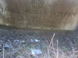 James Wesley “J. W.” Boykin (1929-1959)