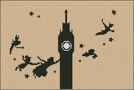 Peter Pan Cross Stitch Pattern Bogo Peter Pan Wendy And Co Cross Stitch Cross Stitch Patterns Cross Stitch Art